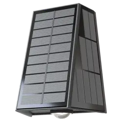 CALEX Matera Outdoor Rechargeable Solar Up en Downlight SMD 1.6W 85LM 2700K Zwart