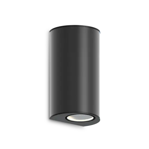 CALEX Monza Outdoor Up and Downlight 2xGU10 220-240V Zwart