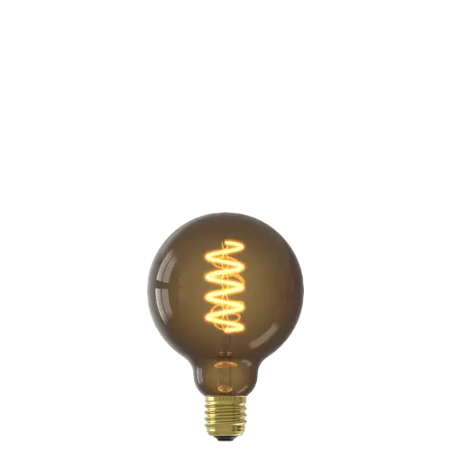 CALEX Natural Globe G95 Flex filament E27 4W 120LM 1800K 220-240V Dimbaar