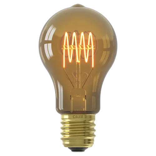 CALEX Natural Standaard A60 Flex filament E27 4W 120LM 1800K 220-240V Dimbaar