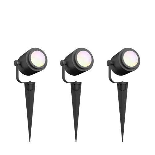 Calex Smart buitenset van 3 spots 24V