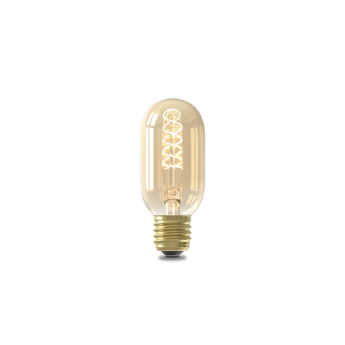 Calex Tube t45 flex e27 470lm goud