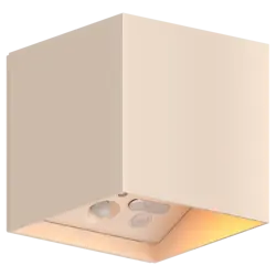 CALEX Volterra Battery Rechargeable Up and Down Wandlamp SMD 1,5W 60-170LM 2700K 3.7V Zand