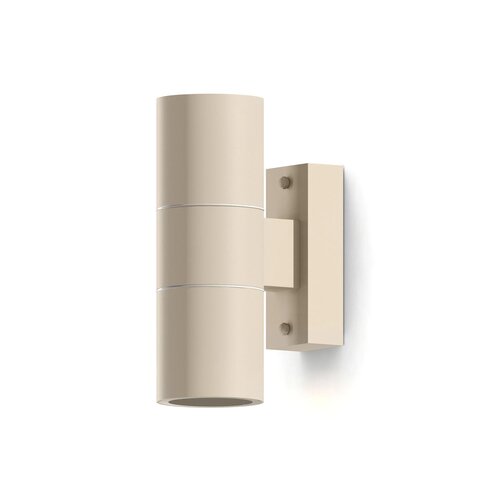 Calex Wandlamp turin outdoor up&down gu10 zand