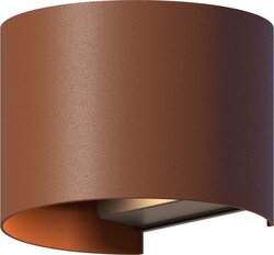 Calex Wandlamp vierkant roest ip54
