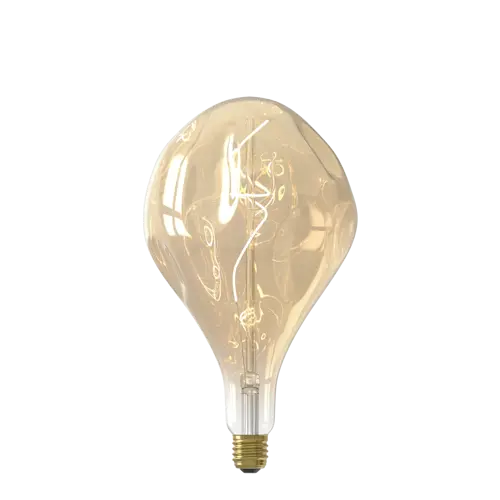 CALEX XXL Organic Evo Goud Flex filament E27 6W 300LM 1800K 220-240V Dimbaar