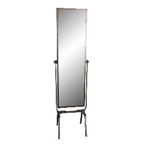 PTMD Callas Grey metal standing mirror rectangle