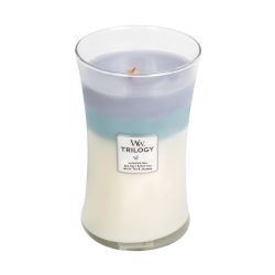 Calming Retreat Trilogy Large WoodWick Candle