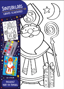 Canvas painting set Sinterklaas