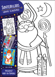 Canvas painting set Sinterklaas