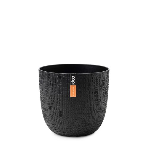 Capi Pot bol skin d16.5h15cm zwart