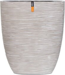 Capi Europe bloempot Ovaal Rib ivoor h37xb14xl32 - afbeelding 1