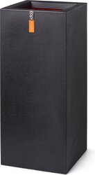 Capi Europe bloemPot rechthoek Smooth NL zwart h79xb36xl36 - afbeelding 1