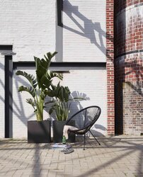 Capi Europe bloemPot vierkant Smooth NL zwart h30xb30xl30 - afbeelding 2