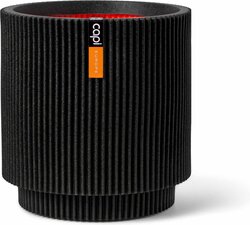 Capi Europe vaas cilinder groove nl zwart h38xb35 Ø29-30 cm - afbeelding 1