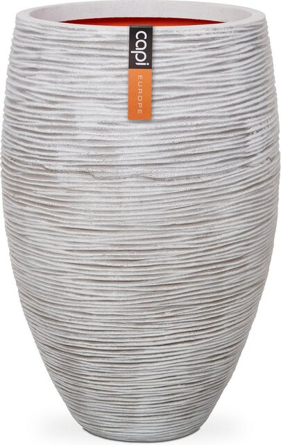 Capi Europe Vaas elegant deluxe Rib NL zwart h85xb56 Ø 48-50 cm - afbeelding 1