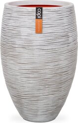 Capi Europe Vaas elegant deluxe Rib NL zwart h85xb56 Ø 48-50 cm - afbeelding 1