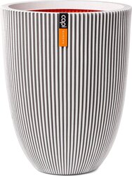 Capi Europe vaas elegant laag groove nl ivoor h58xb46 Ø 41-42 cm - afbeelding 1
