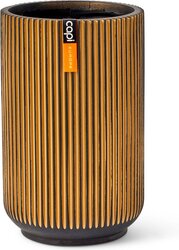 Capi Europe Vaas hoog groove goud h27xb17 Ø14,5 cm - afbeelding 1