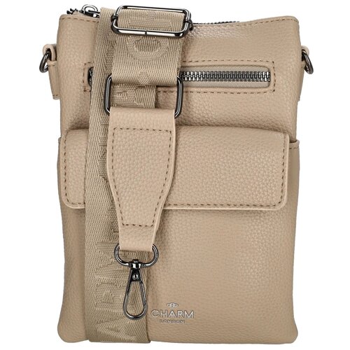 Charm London Schoudertas zand