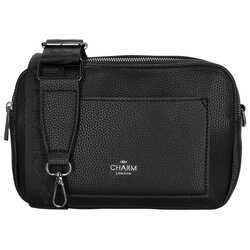 Charm London Schoudertas zwart