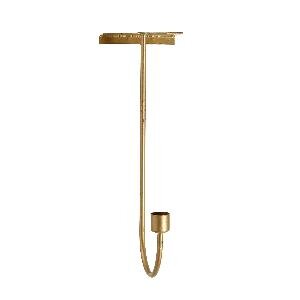 PTMD Chern Gold iron antique diner candleholder