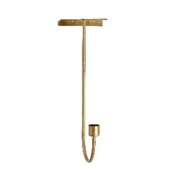 PTMD Chern Gold iron antique diner candleholder