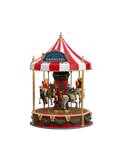 Lemax Christmas Cheer Carousel, B/O (4.5V) - afbeelding 1