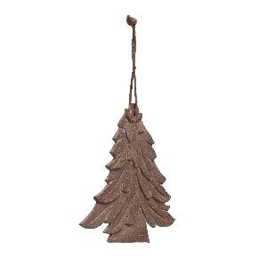 PTMD Christmas Harper white wood tree hanger s