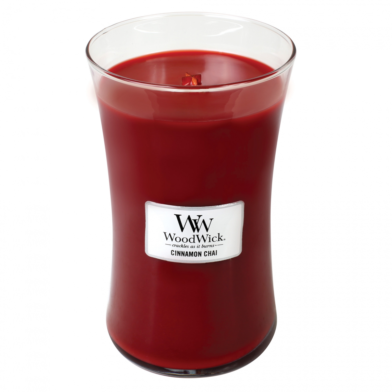 Cinnamon Chai Large WoodWick Candle AVRI Bloem en Tuincentrum