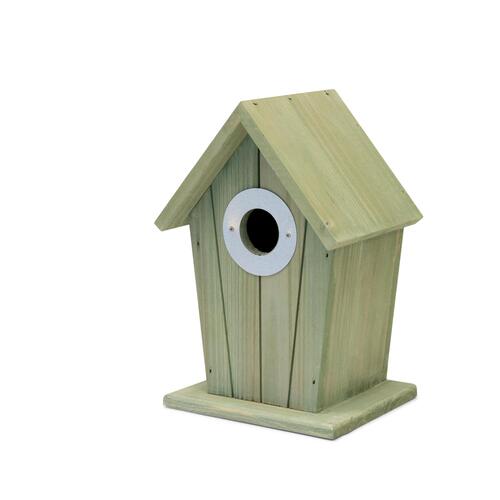 CJ wildbird Nestkast cabin 22x15x12cm groen