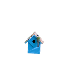 CJ wildbird Nestkast diamond 23.5x15x21 blauw