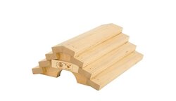 CJ wildlife Kikkerhuis hout 10x19.5x24cm naturel