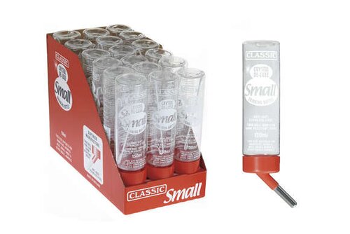 Classic Drinkfles hamster 150ml rood