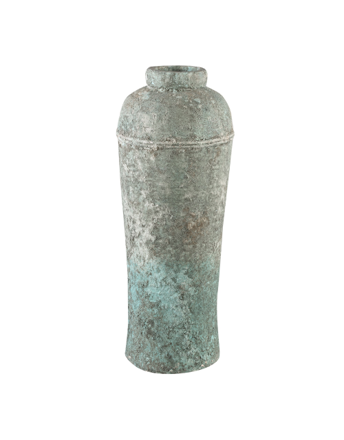 PTMD Cliff Grey antique ceramic high vase M - afbeelding 1