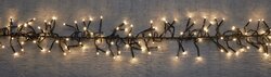 Anna's Collection CLUSTER LIGHTS 192L/1,2M LED WARM WIT - 4M AANLOOPSNOER ZWART - BI-BUI / IP44 TRAF - afbeelding 1
