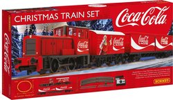 COCA-COLA KERSTTREIN 1:76 Ovale spoorbaan: 110x107cm