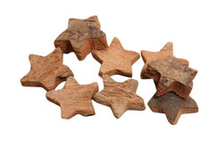 Coco ster 4.5cm naturel 100st