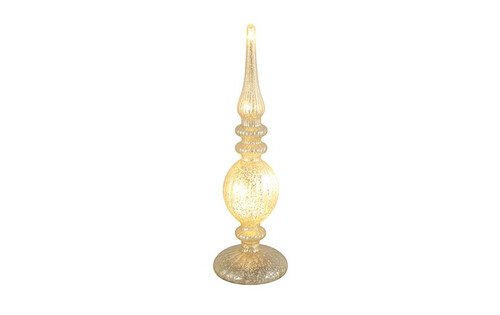 Coiuntryfield Kerstverl led pieko gl 8x8x27cm goud