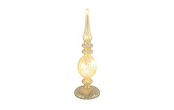 Coiuntryfield Kerstverl led pieko gl 8x8x27cm goud