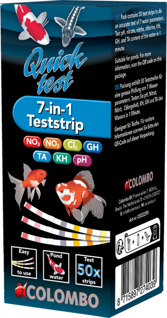Colombo Quicktest vijver 6 way 50st