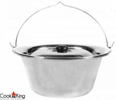 Cooking RVS kookpot 10L