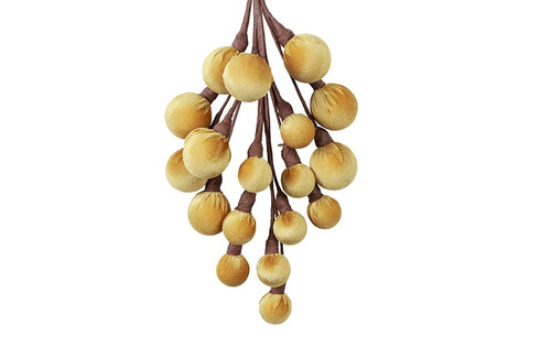 Countryfield Festoen kerstballen 15x10x34 l.bruin