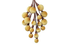 Countryfield Festoen kerstballen 15x10x34 l.bruin