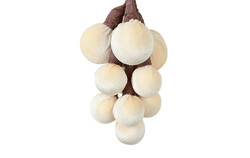 Countryfield Festoen kerstballen 15x15x20 creme