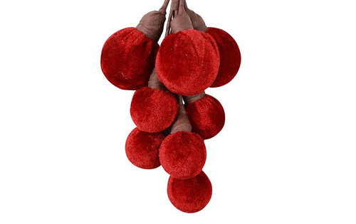 Countryfield Festoen kerstballen 15x15x20 rood