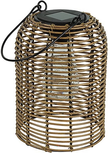 Countryfield Hanglamp solar dara 13x9x17cm brn