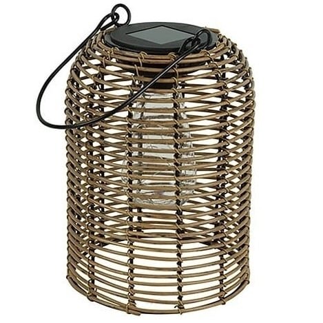 Countryfield Hanglamp solar dara 15x9x20cm brn