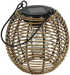 Countryfield Hanglamp solar eliya 9x15x15cm brn