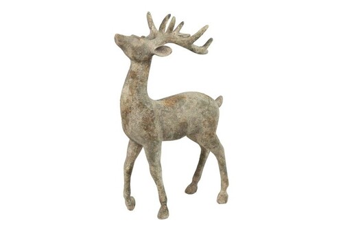 Countryfield Hert gido aardewerk 26x11x40cm grs